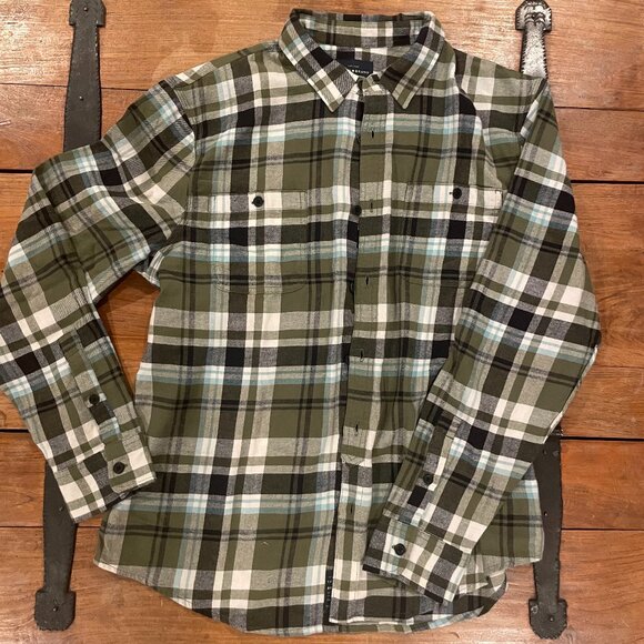 Men's Lucky Brand Plaid Flannel - Picture 1 of 4